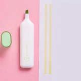 Jiwusha Ultra Soft Tip Highlighter Matcha Green