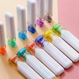Jiwusha Soft Highlighter Mark Pen Light Purple