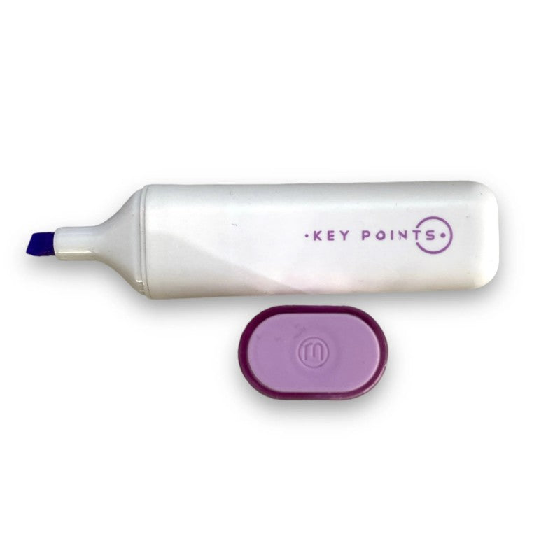 Jiwusha Ultra Soft Tip Highlighter Pen Mauve