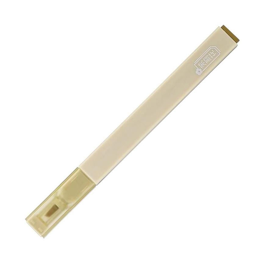 Jiwusha Light Color Kawaii Marker Pen Grayish Yellow 1pcs
