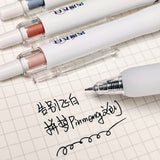 Jiwusha Quick Dry Click Ballpoint Ink Pen 1pcs