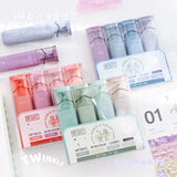 Jiwusha 4 Colors Highlighter Marker Pen 7261B 4pcs