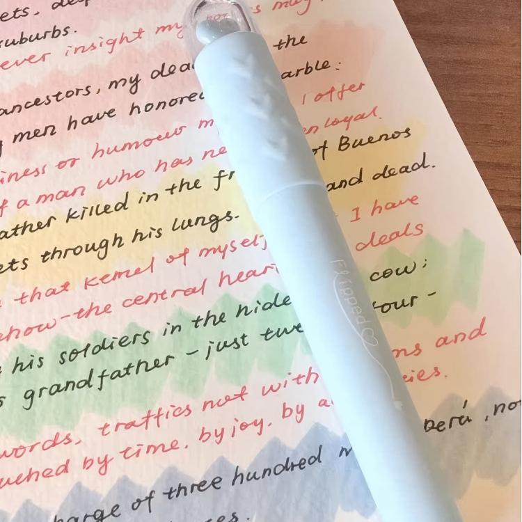Jiwusha集物社超软头护眼色荧光笔套装7590C心有所属