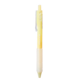 Jiwusha Acrylic Colored Retractable Gel Pen GP9300 Pear Yellow 1pcs
