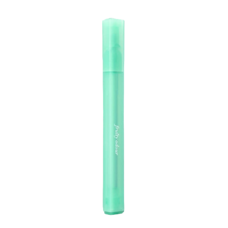 Jiwusha Fruit Scent Highlighter Pen HP72113 Green Apple 1pcs