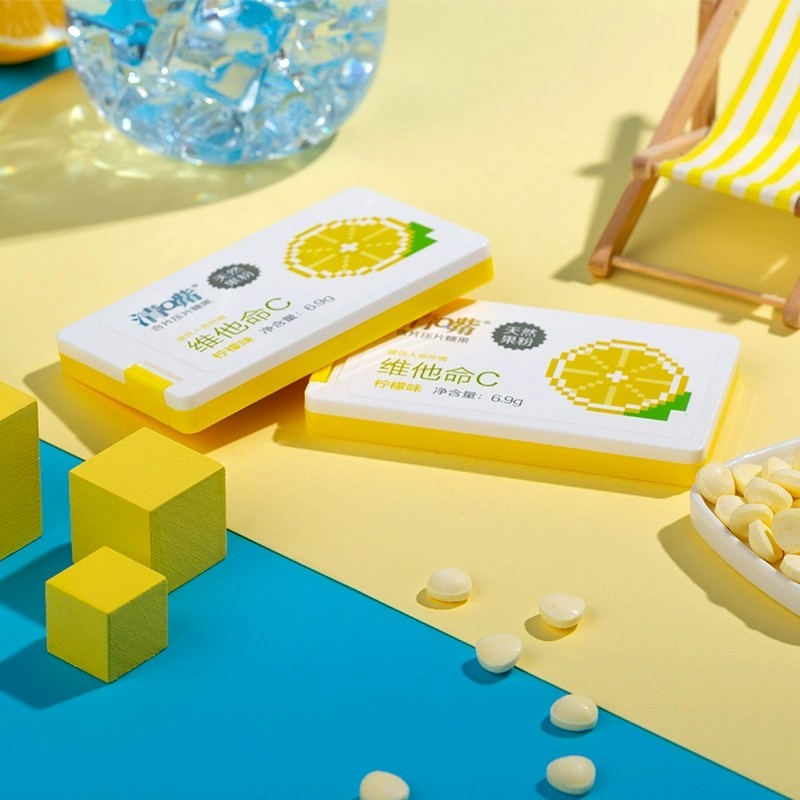 Qingzui清嘴维他命C含片糖果柠檬味 6.9g