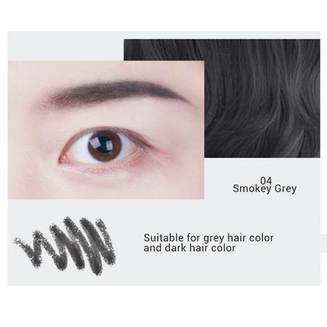 Amortals Ultra-Fine Eyebrow Pencil Waterproof #04 Smoky Gray