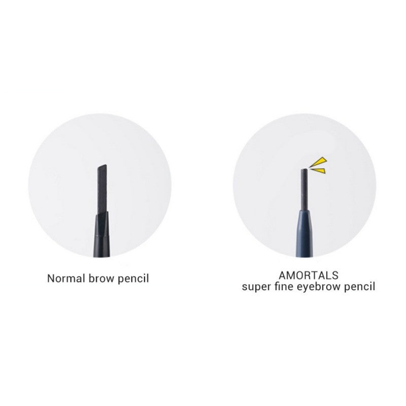 Amortals Ultra-Fine Eyebrow Pencil Waterproof #04 Smoky Gray