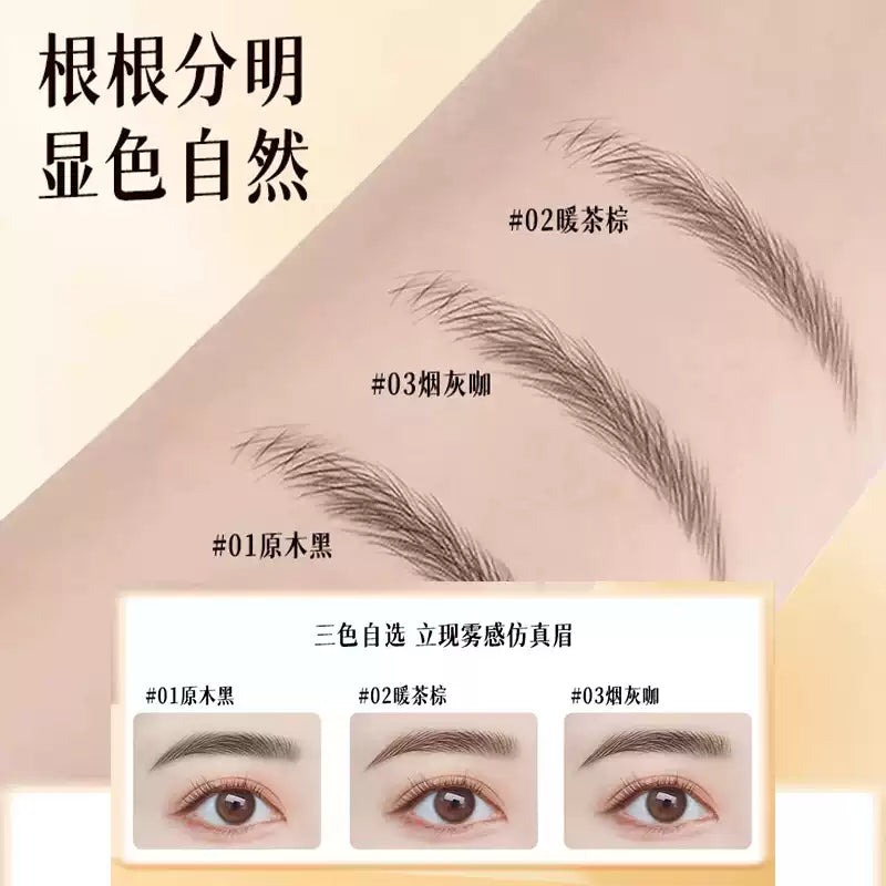Oete Smart Natural Fluffy Brows Eyebrow Pencil #02 Dark Brown