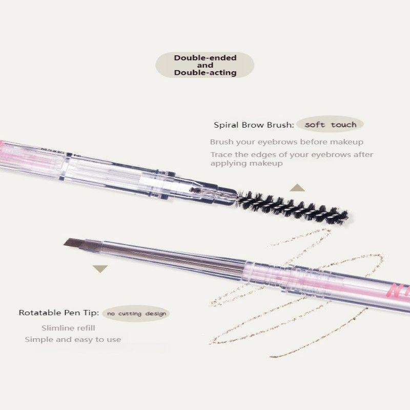 Flortte Sculpting Eyebrow Pencil #M2 Ash Brown