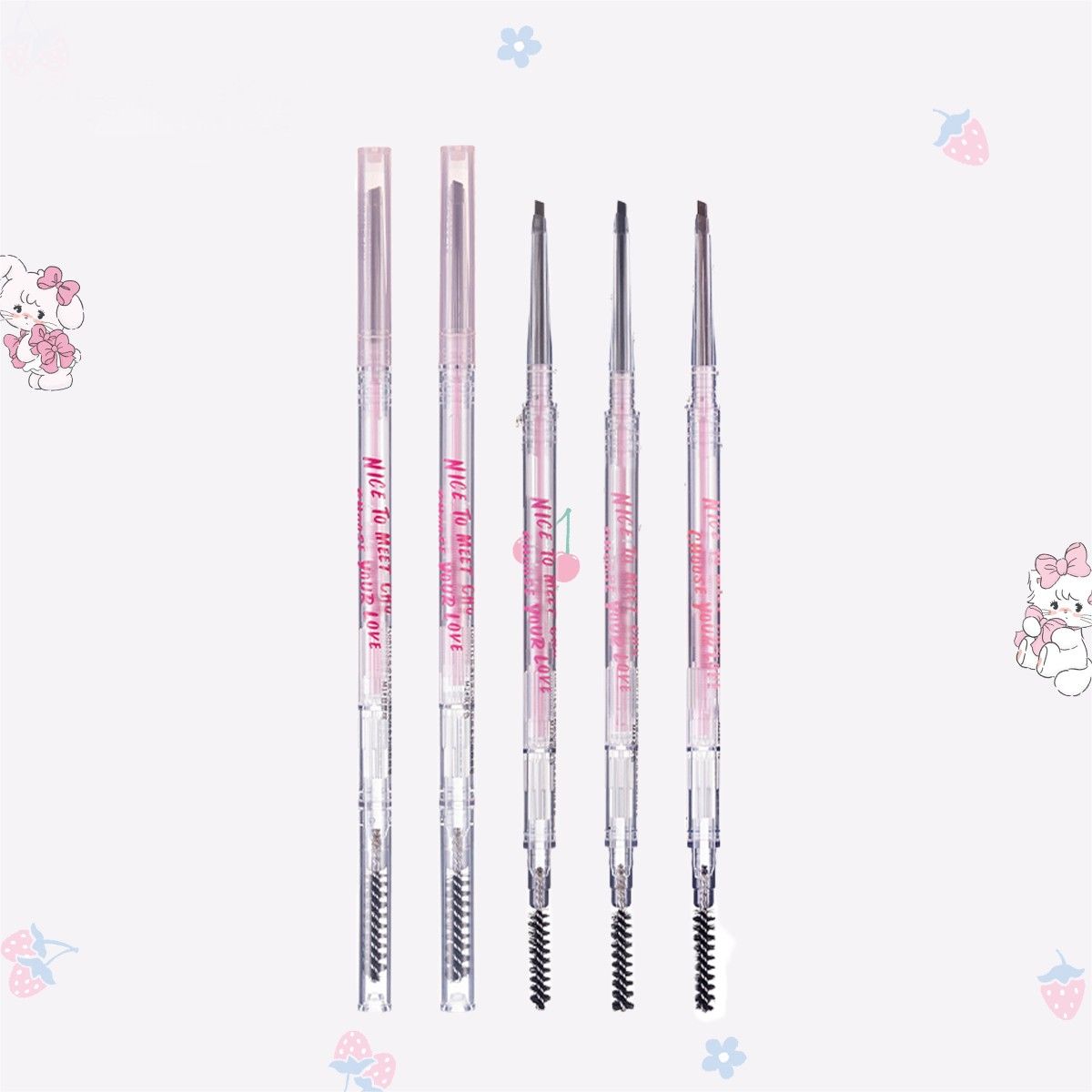 Flortte Sculpting Eyebrow Pencil #M2 Ash Brown