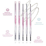 Flortte Sculpting Eyebrow Pencil #M2 Ash Brown