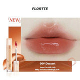 Flortte花洛莉亚水光初吻水露唇釉#06奶fufu