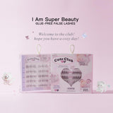 Flortte Super Beauty Series Adhesive-Free False Eyelashes Adorable Cheeks
