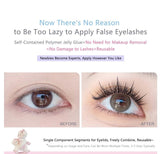Flortte Super Beauty Series Adhesive-Free False Eyelashes Adorable Cheeks