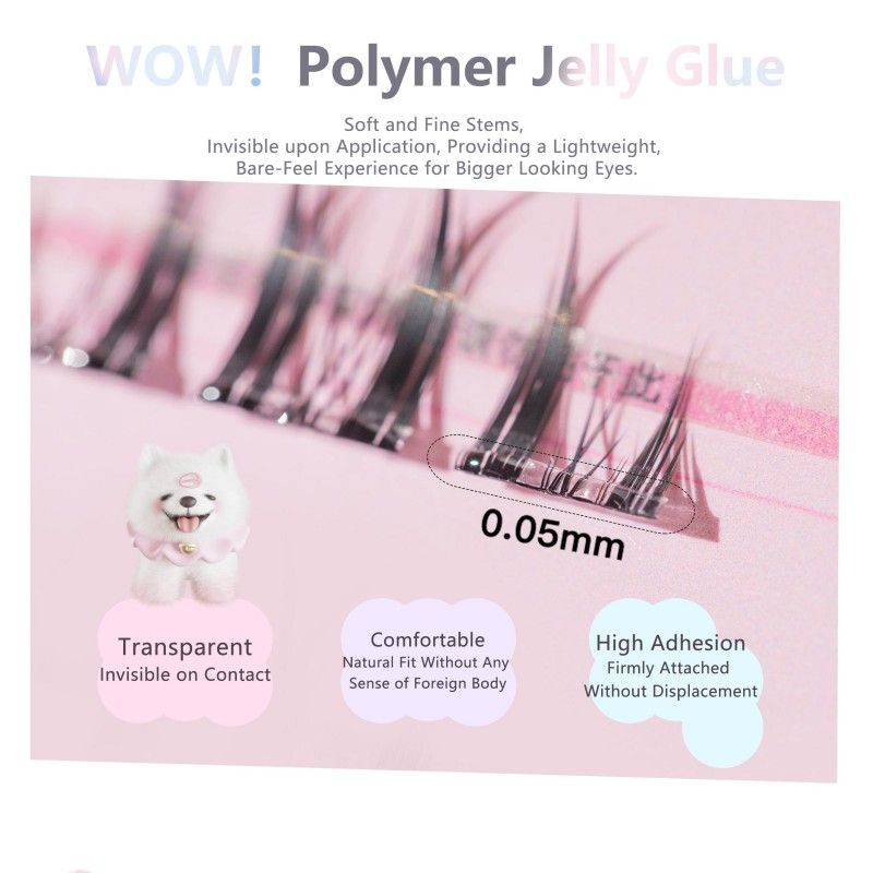 Flortte I Am Super Beauty Glue-Free False Lashes #N06 Lazily