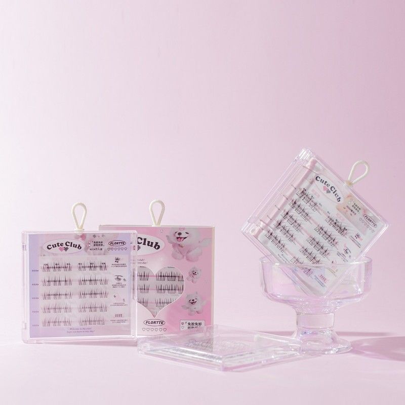 Flortte I Am Super Beauty Glue-Free False Lashes #N04 Mini-Flower Roll