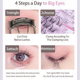 Flortte Cozy Daily Life Glue-Free False Eyelashes #04 Natural Beauty