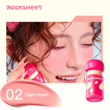 Rock Sweet摇滚甜心果谱蜜光腮红液#02粉荔浮光