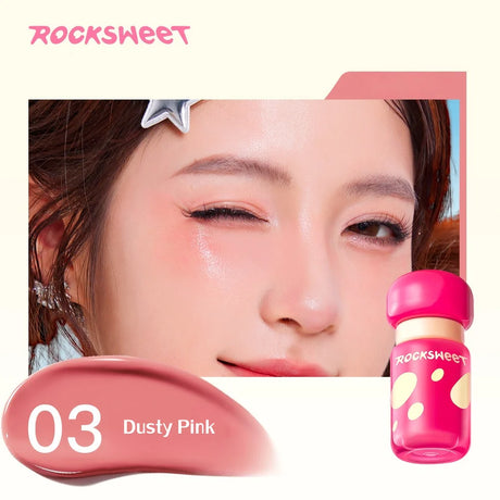 Rock Sweet摇滚甜心果谱蜜光腮红液#03莲雾奶霜