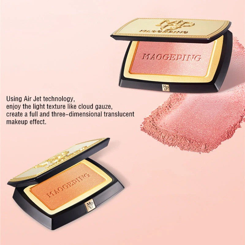 MaoGeping Cloudy Veil Sweet Gradient Makeup Blusher #801 Magnolia Flower