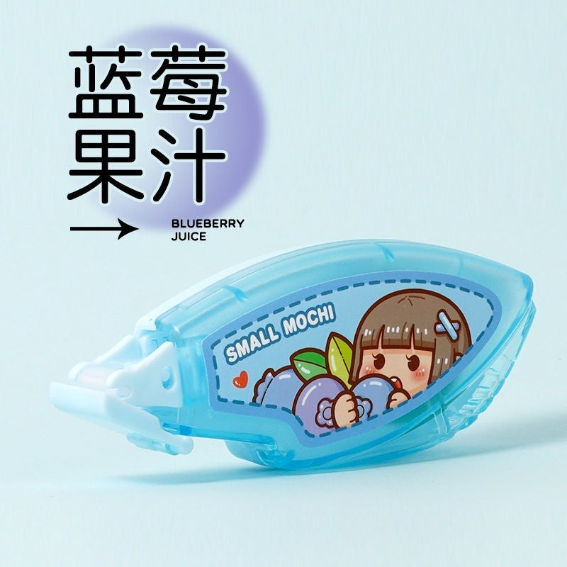 Duga多加小麻薯水果系列点点胶蓝莓果汁