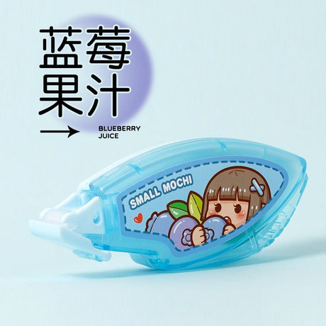 Duga多加小麻薯水果系列点点胶蓝莓果汁