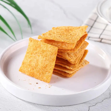 Wolong Rice Cracker Spicy Flavour 128g