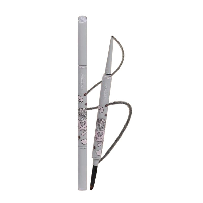 Veecci Waterproof Dual-Ended Eyeliner Gel Pen #S01 Soft Matte Black