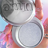 Uhue Y3K Single Eyeshadow Cream #K01 Ocean Blue With Silver Shimmer