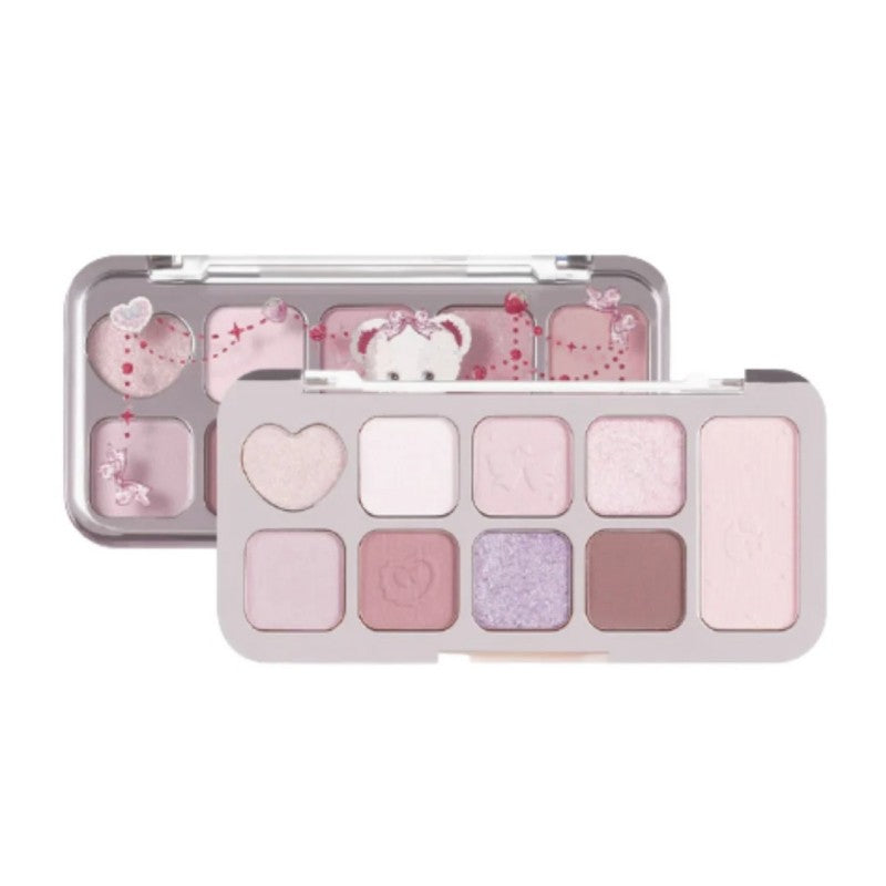 Jlillleen 9-Color Mixed Eyeshadow Palette #903 Cool Misty Mauve Purple