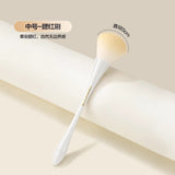 Oeiez Cloud Porcelain Small Waist Blush Brush Medium 1pcs