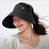 Beneunder蕉下蛋卷大檐空顶防晒帽UL712漫暮黑