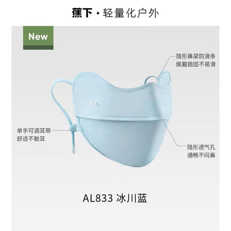 Beneunder Cooling Sun Protection Mask AL833 Glacier Blue