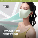 Beneunder蕉下轻凉防晒口罩AL218柔烟紫
