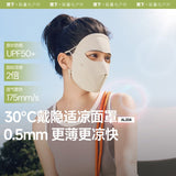 Beneunder蕉下轻薄无痕防晒面罩AL204深黛灰