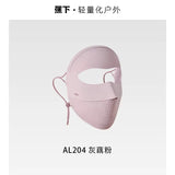 Beneunder蕉下轻薄无痕防晒面罩AL204灰藕粉