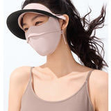 Beneunder Full Face Sunscreen Mask Grayish Pink