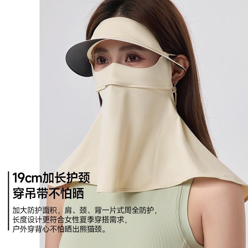 Beneunder Full Face Sunscreen Mask AL341 Graphite Gray