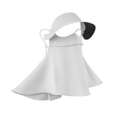 Beneunder Full-face Sun Protection Mask AL341 Blue Smoke Gray