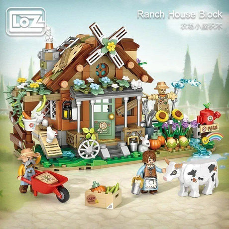Loz Mini Blocks Farm Cottage NO.1281
