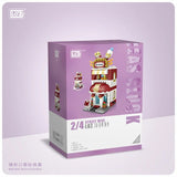 Loz迷你积木摆件冰淇淋店NO.1626