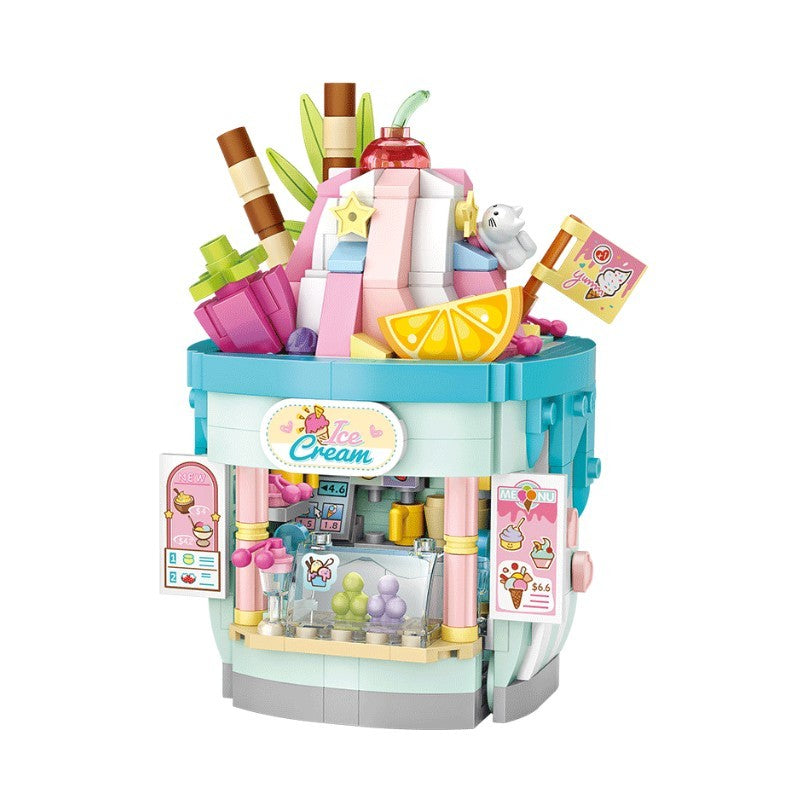 Loz Mini Blocking Set Ice Cream Shop No.1745