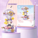 Loz音乐热气球积木摆件寻梦环游记NO.4111