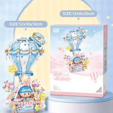 Loz Mini Blocks Hot Air Balloon Music Box N0.4112