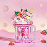Loz Mini Blocks Quicksand Cup Strawberry NO.4201