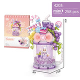 Loz Mini Block Quicksand Cup Purple Bunny NO.4203