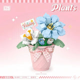 Loz Mini Blocks Gentiana Flowers NO.8835