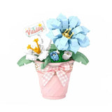 Loz Mini Blocks Gentiana Flowers NO.8835