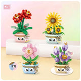 LOZ Mini Building Bricks Rich Flower NO.8839